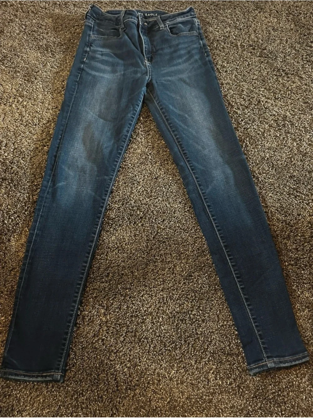 American Eagle Outfitters Dark Blue Skinny Jeans